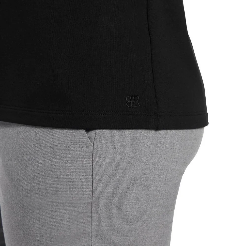 Banana Republic Womens Black Long Sleeve Knit Top Boatneck - Picture 4 of 4